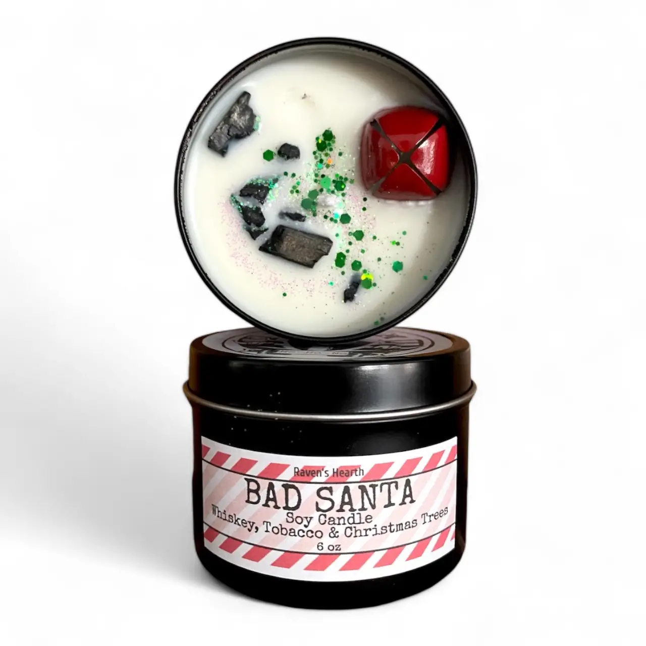 Bad Santa Candle