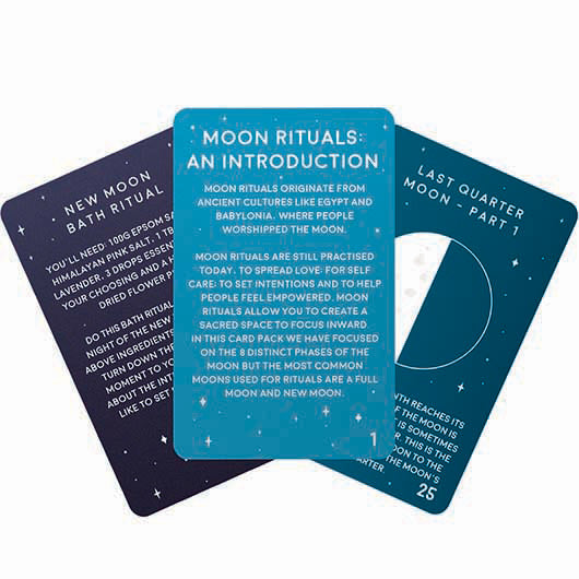 Moon Ritual Cards