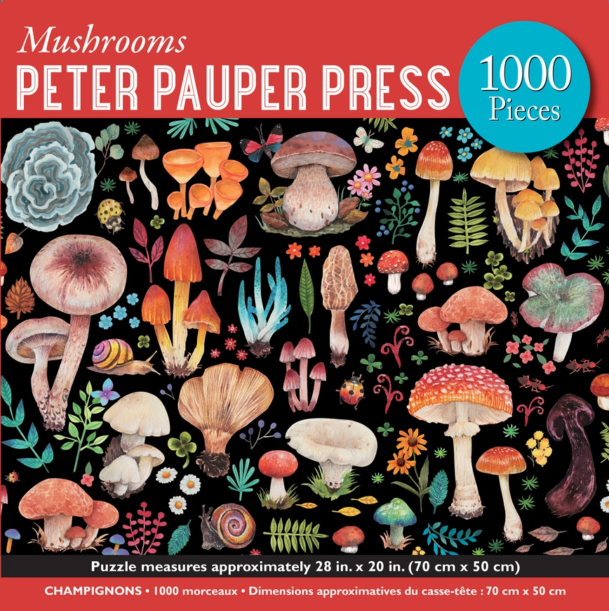 Mushrooms Puzzle 1000pc