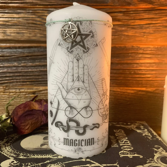 The Magician Tarot Decor Candle