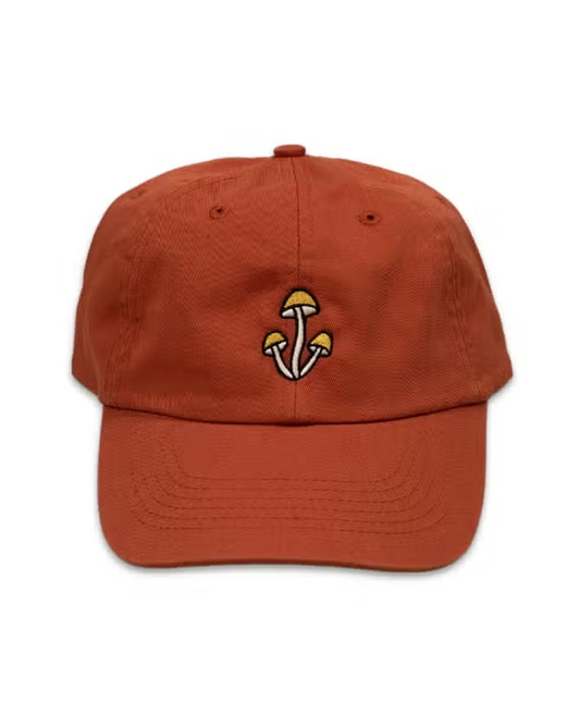 Shroom Baseball Hat - Burnt Orange