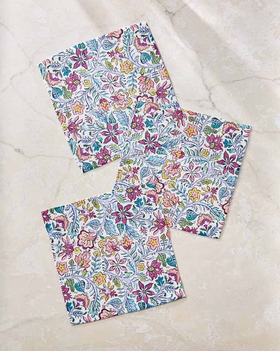 Geometry Dishcloth Pack: Amethyst