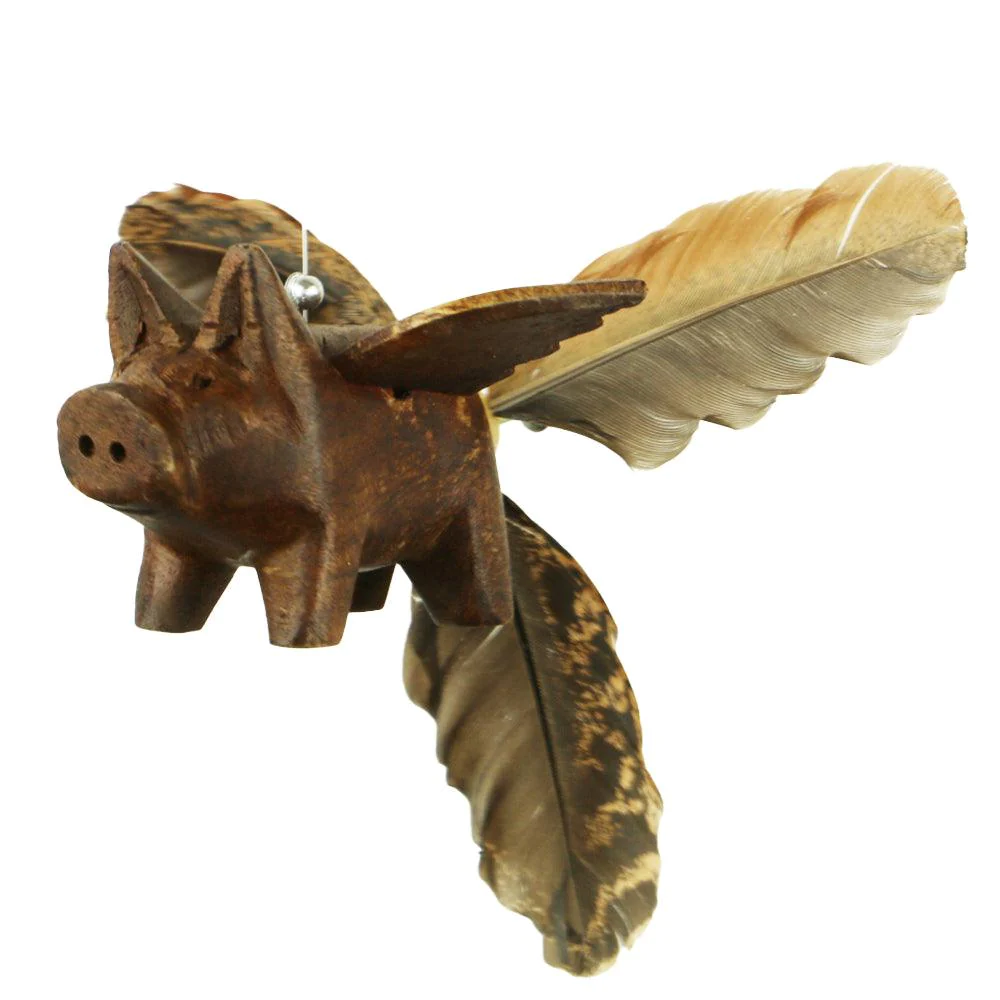 Spinning Wooden Animal Whirly