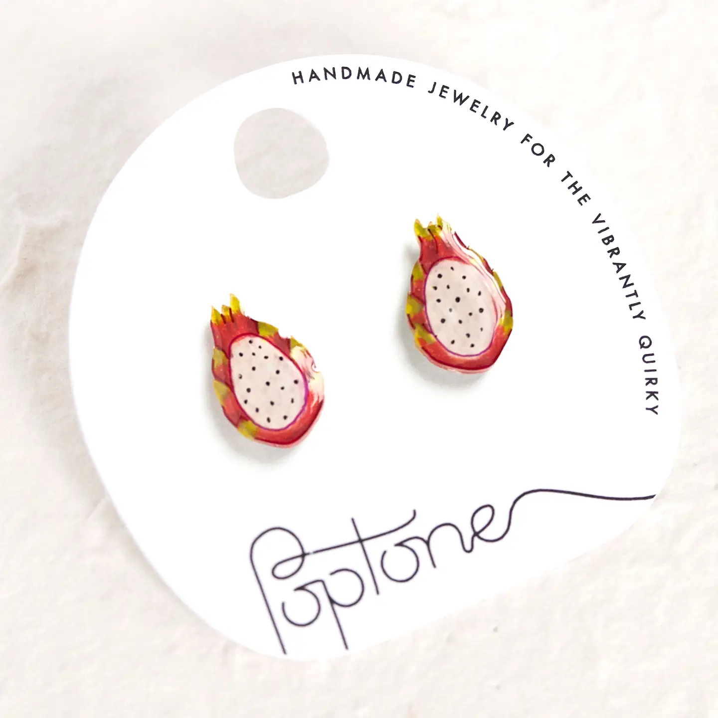 Dragon Fruit Stud Earrings