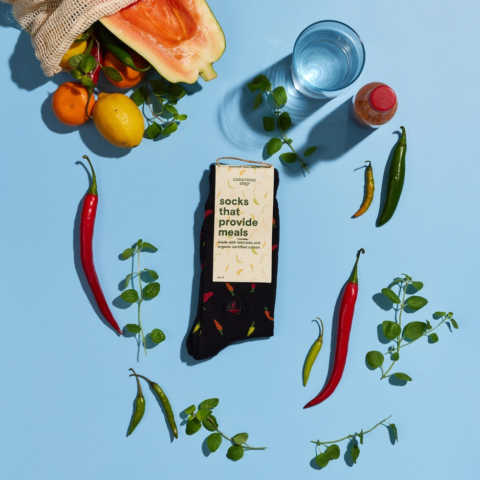 Socks That Provide Meals Peppers