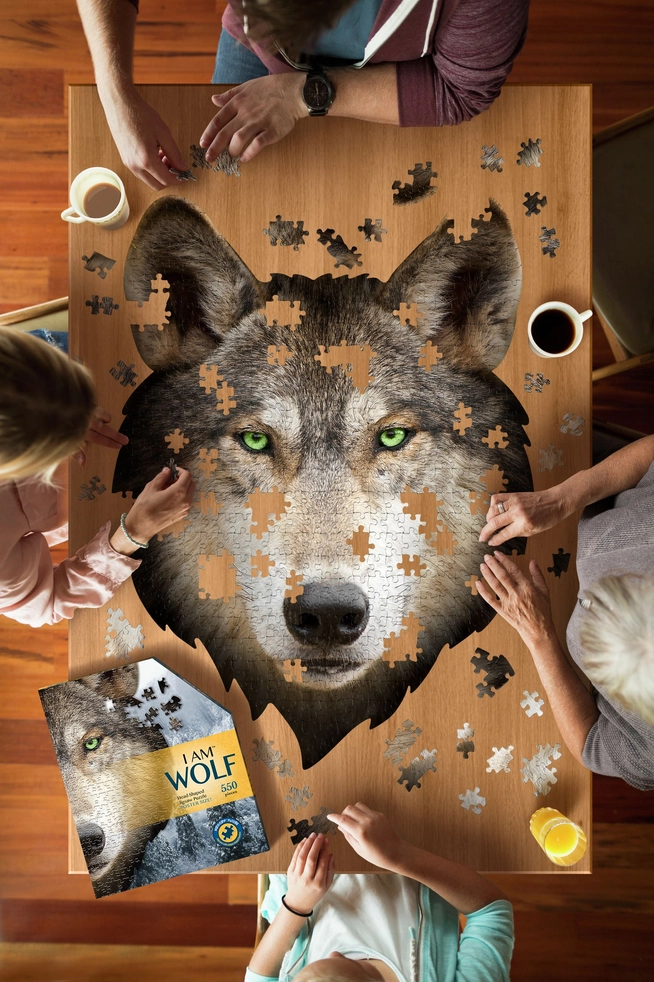 I Am Wolf Puzzle 550pc