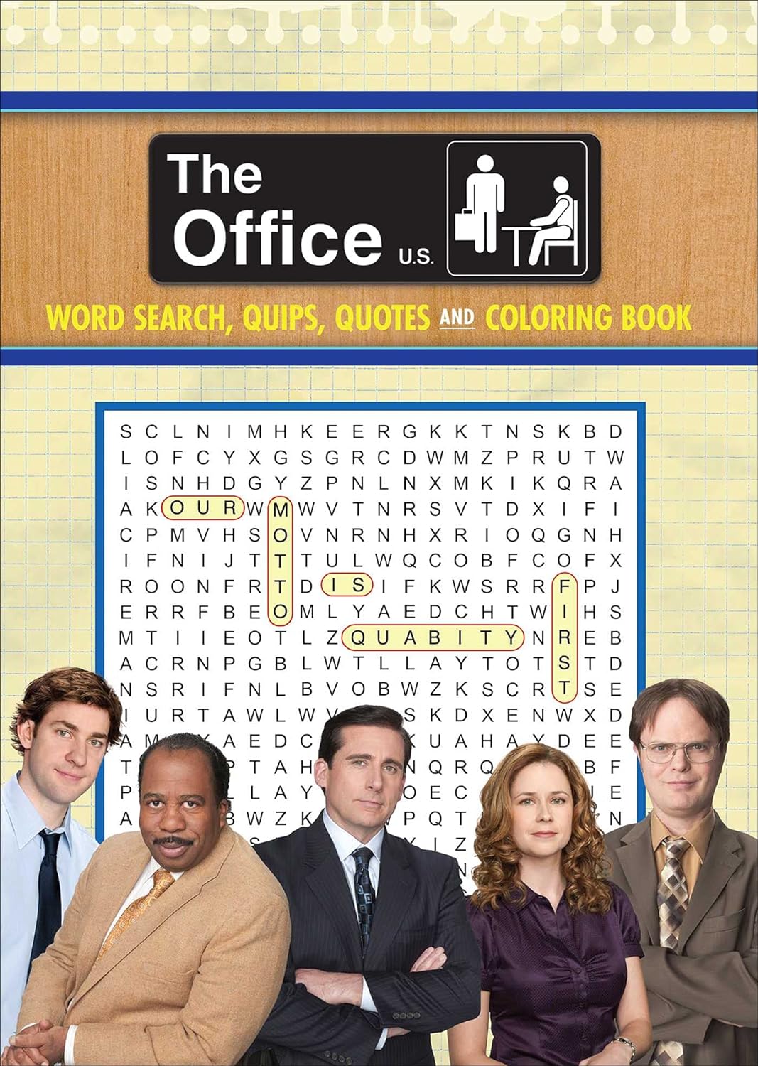 The Office Word Search Quips Book