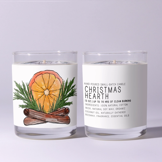 Candle - Christmas Hearth