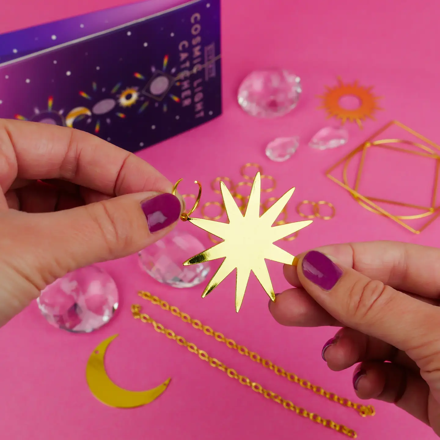 DIY Cosmic Light Catcher