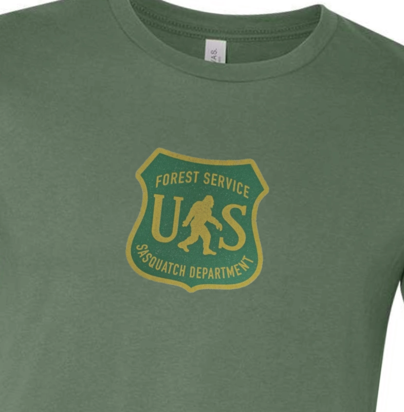 U.S. Sasquatch Department T-Shirt