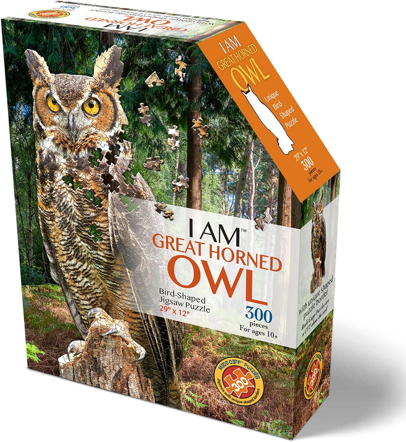 I Am Great Horned Owl Puzzle - 300pc