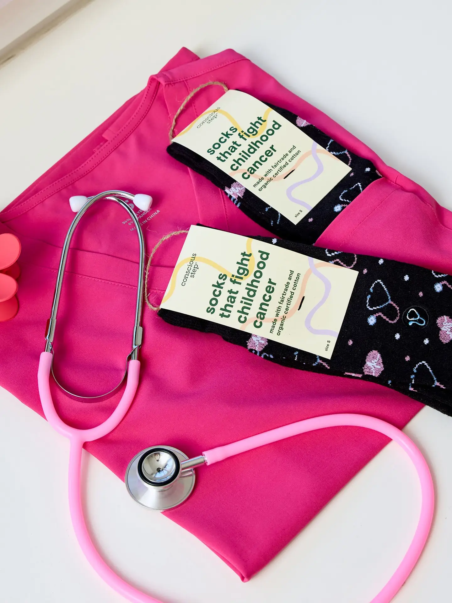 Socks That Fight Childhood Cancer Stethoscopes