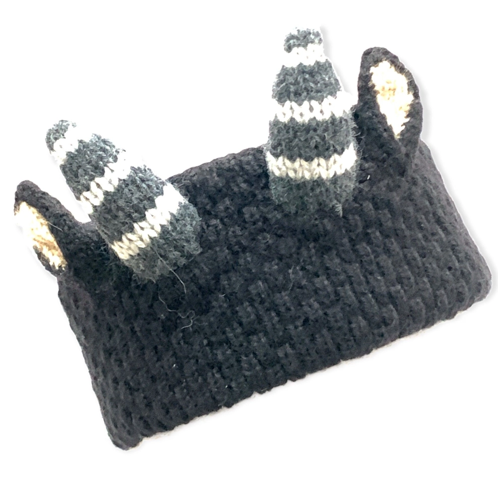 Goat Headband Black