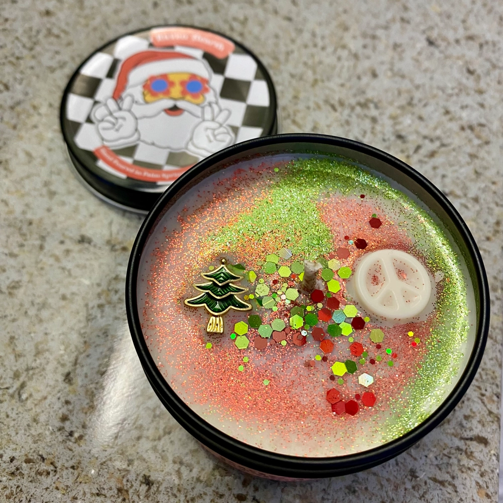 Hippie Holidays Candle