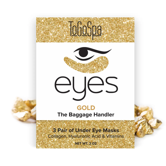 Gold Dust Anti-Aging Eye Masks 3pk