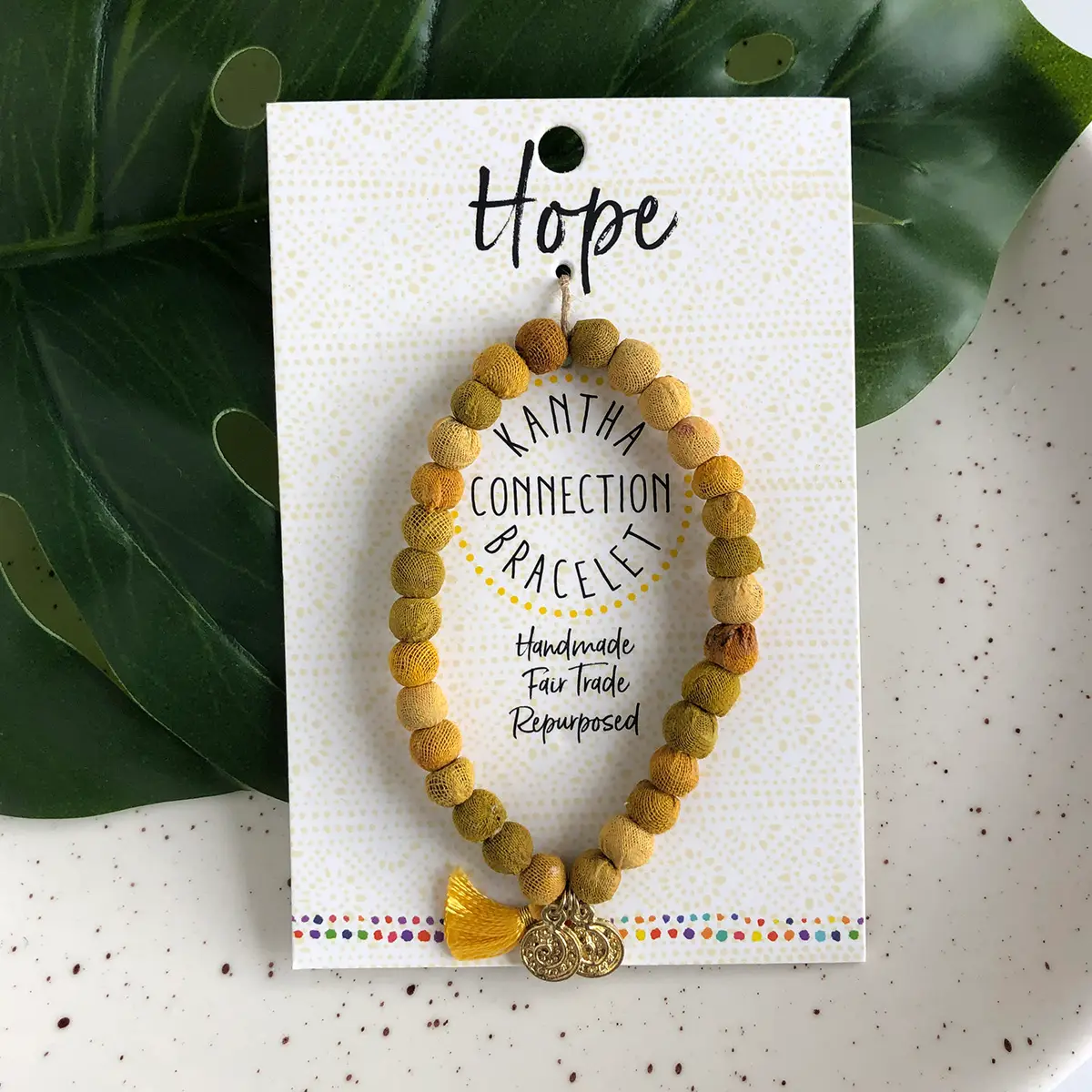 Kantha Connection Bracelet Hope