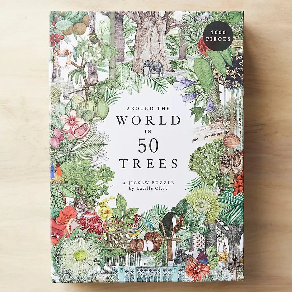 Around the World in 50 Trees Puzzle