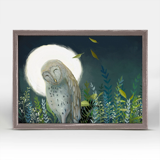 Midnight Owl Mini Canvas