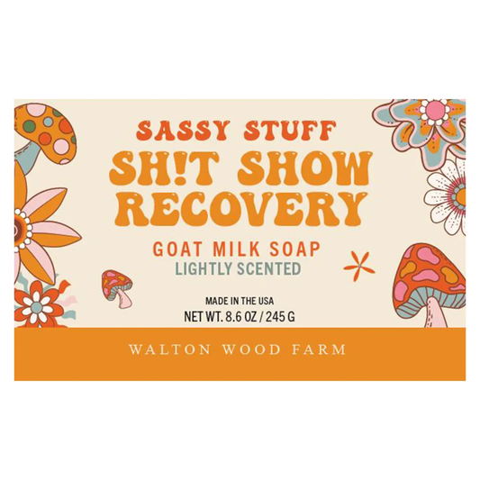 Sh*t Show Recovery Goat Milk Soap