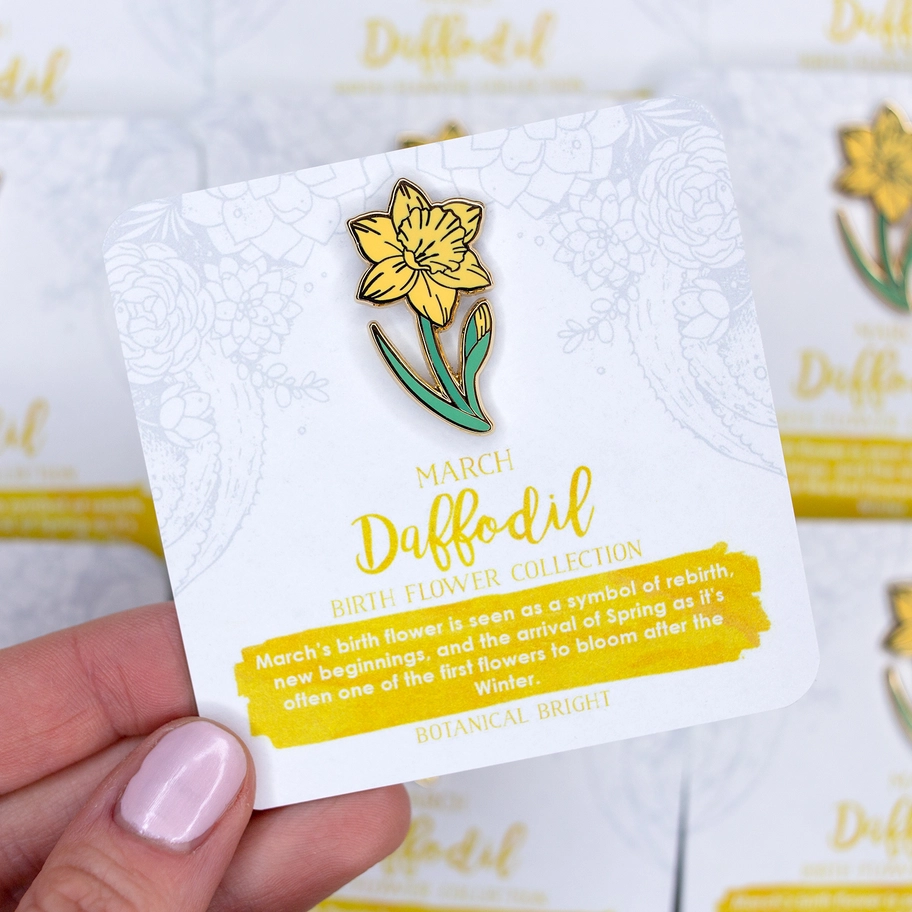 Daffodil Enamel Pin