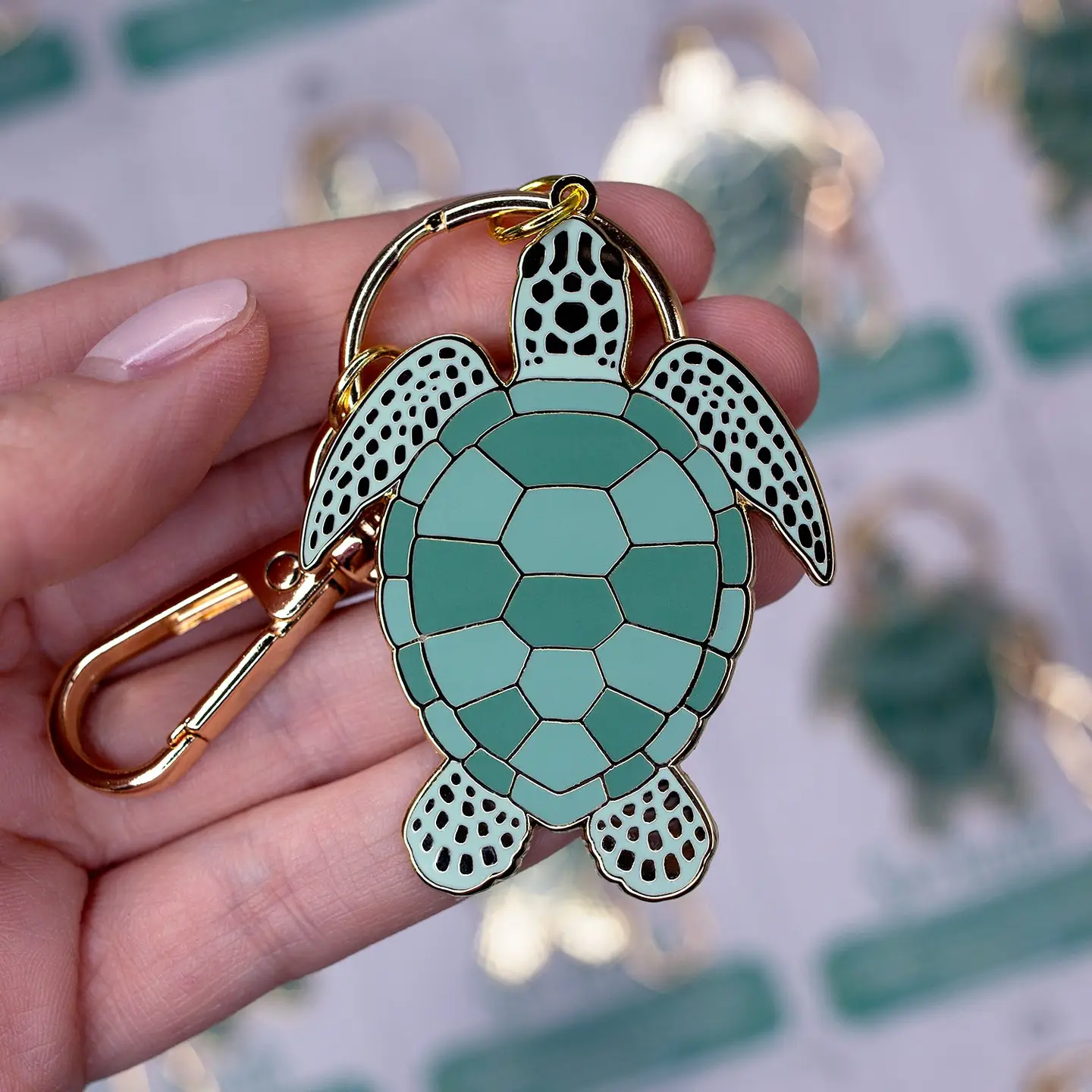 Sea Turtle Keychain