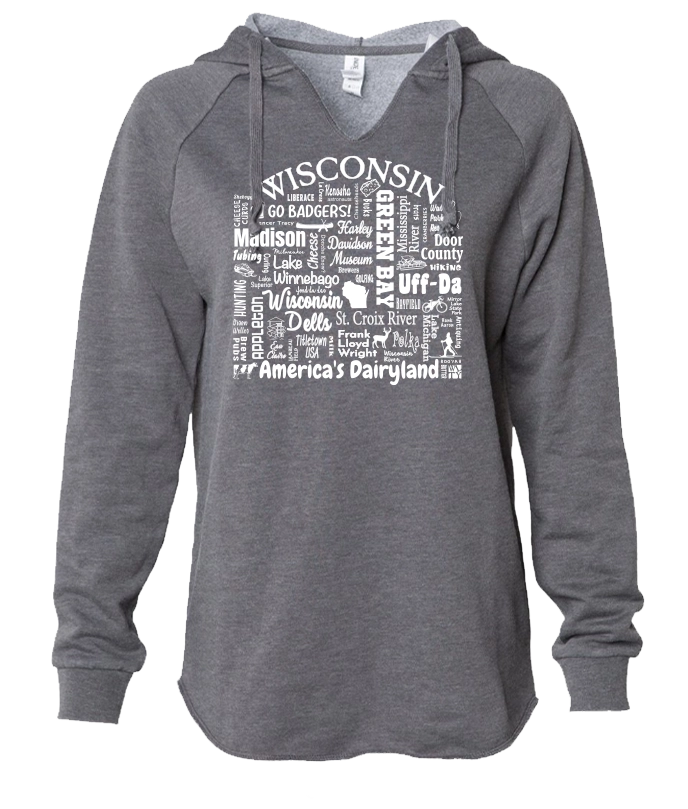 Wisconsin Destination Hooded Sweatshirt