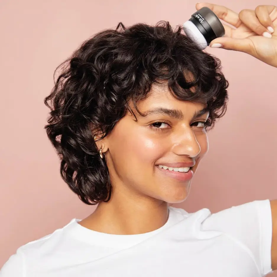 Volumizing Rice Protein Dry Shampoo With Puff