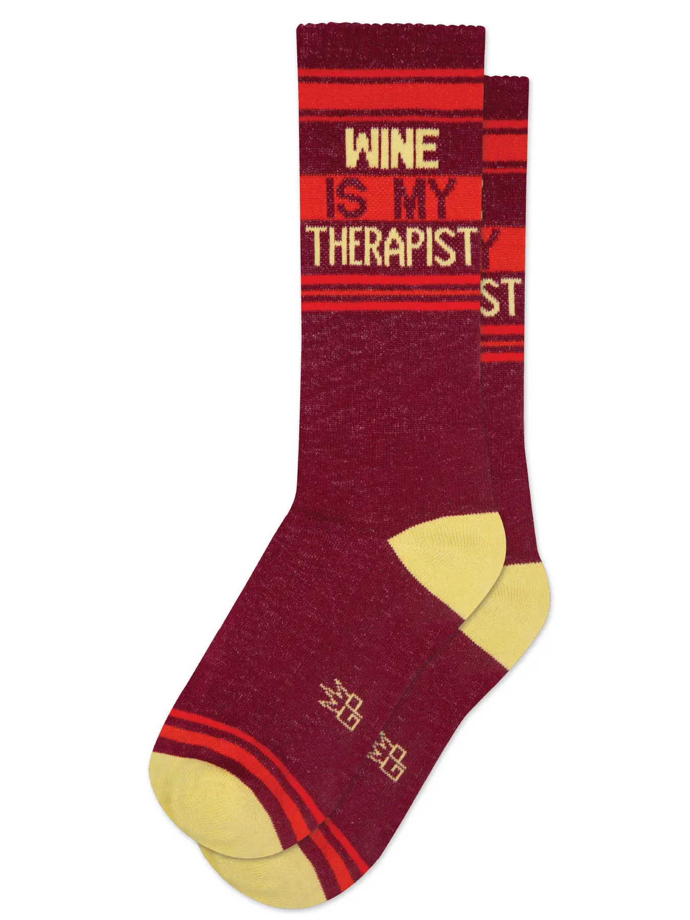 Wine Is My Therapist Crew Socks