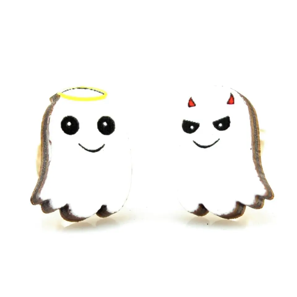 Ghost Stud Earrings