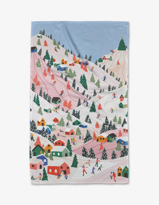 Winter Holiday Recycled Towel