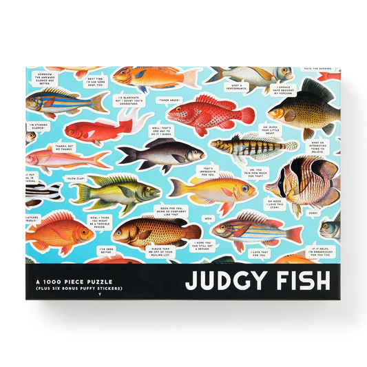 Judgy Fish Puzzle 1000pc