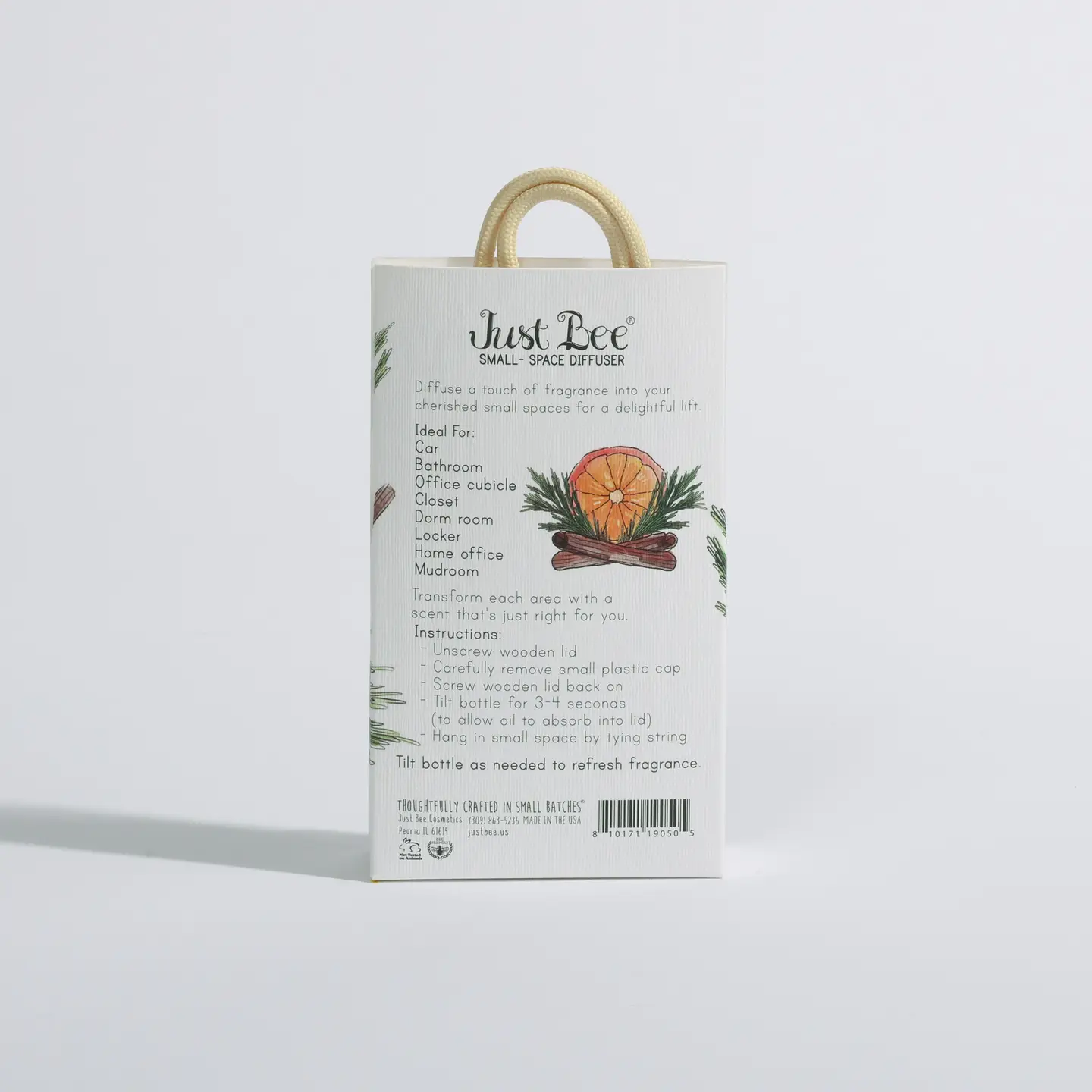 Mini Hanging Oil Diffuser - Holiday Scents