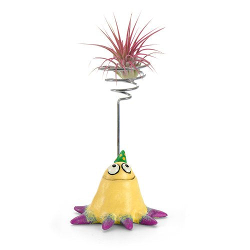 Bash Party Blob Air Plant Holder -Yellow