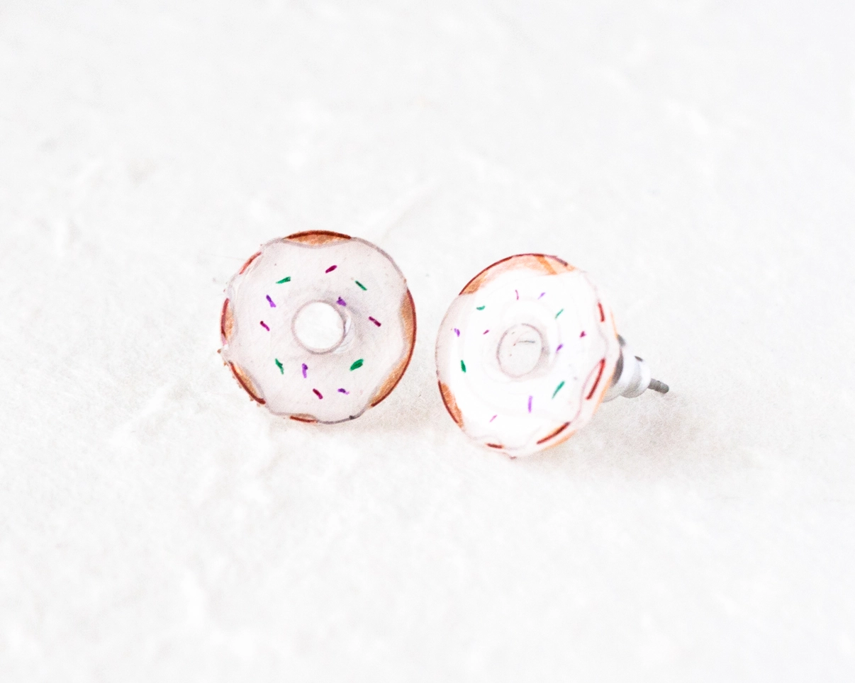 Donut Stud Earrings