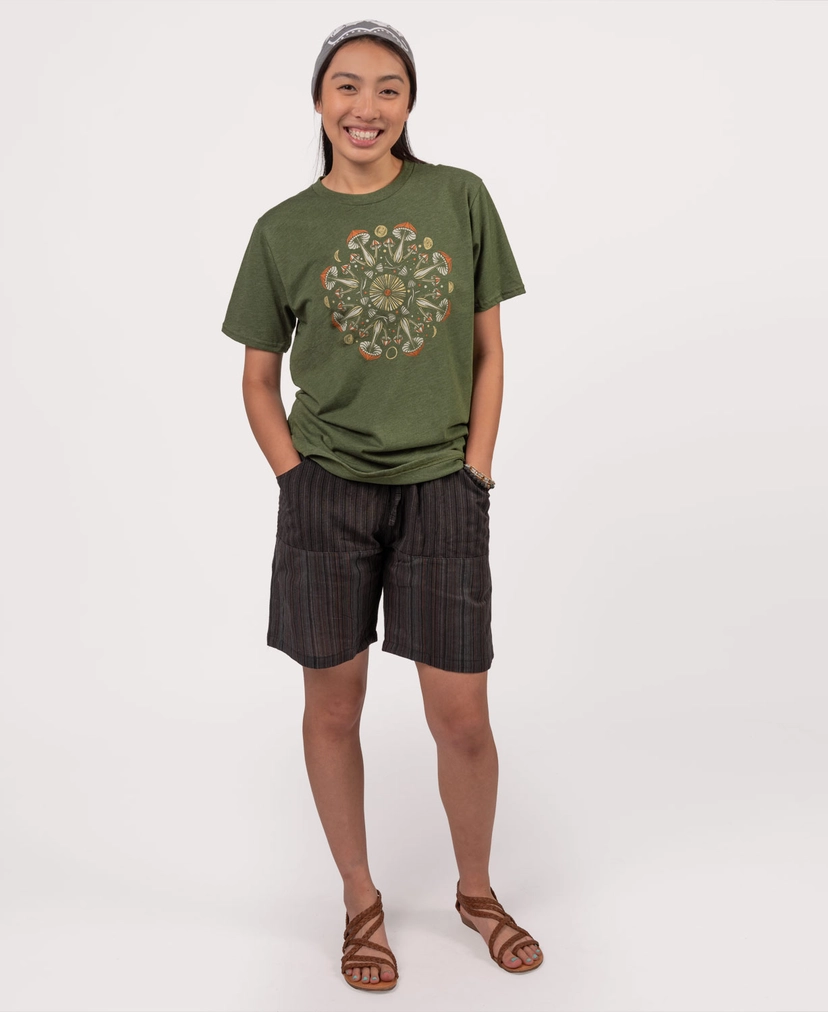 Mushroom Mandala T-Shirt