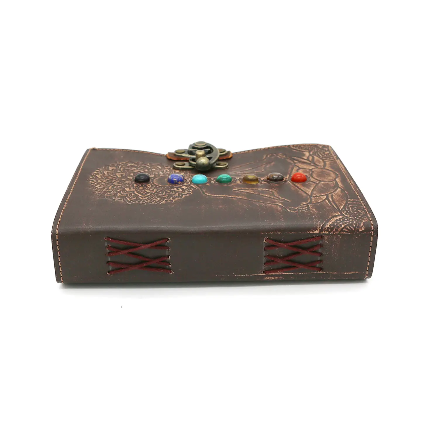 Chakra Leather Journal