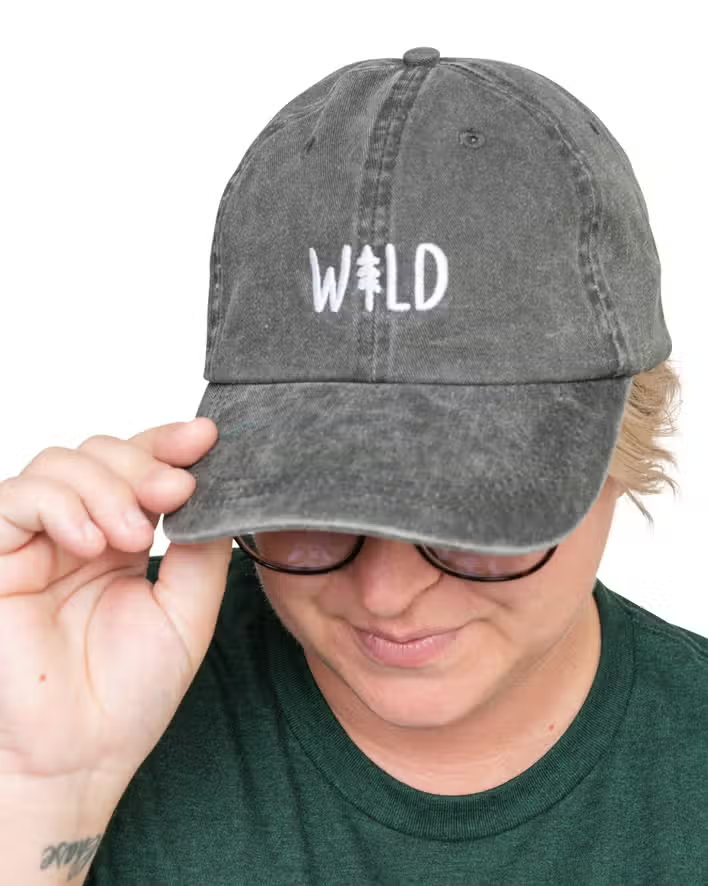 Wild Pine Baseball Hat - Smoke