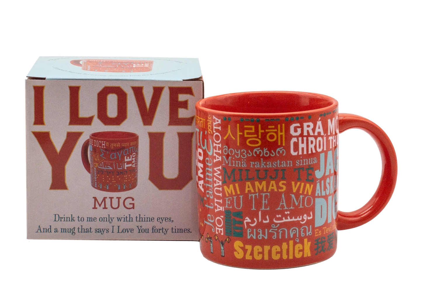 I Love You Languages Mug