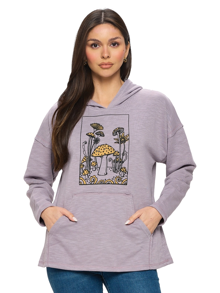 Boho Mushroom Hoodie