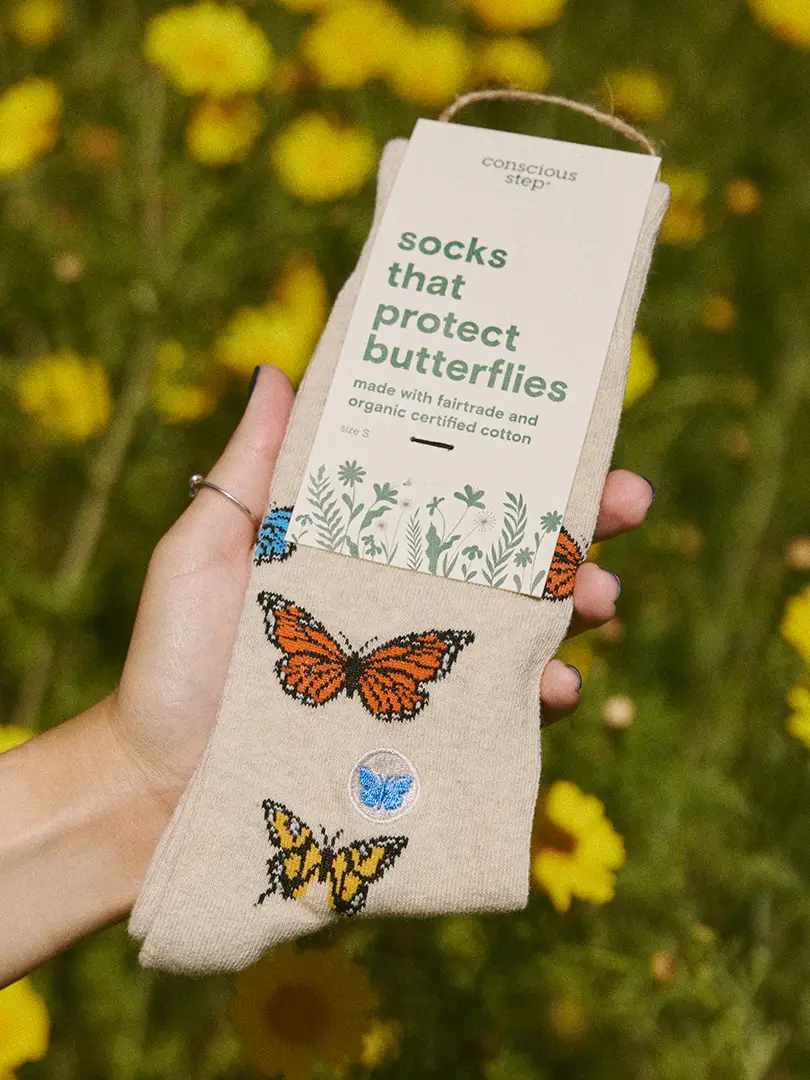 Socks That Protect Butterflies