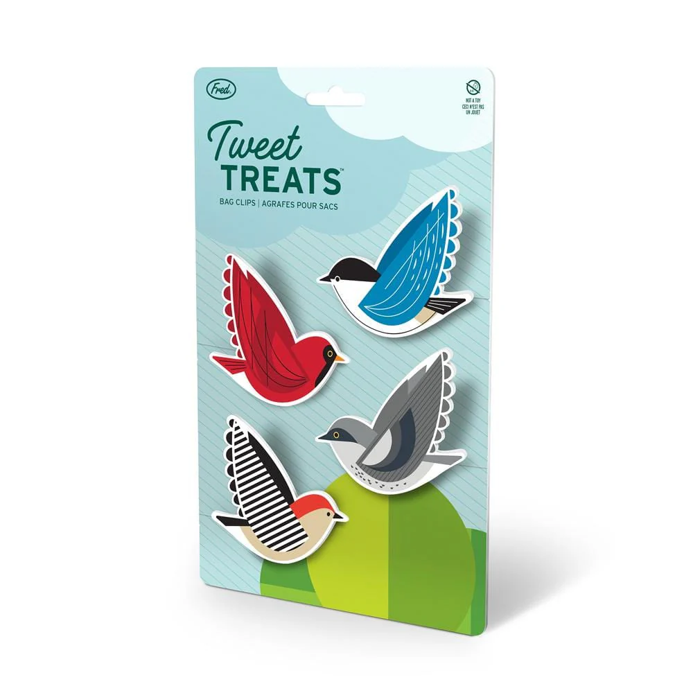 Tweet Treats Bird Bag Clips