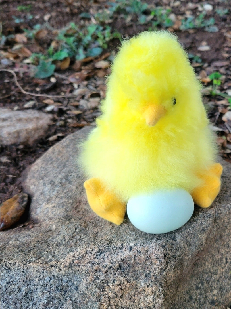 Alpaca Yellow Chick 5"