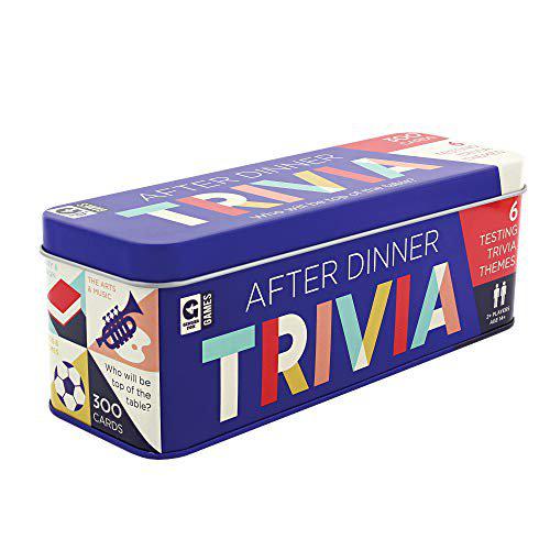 After Dinner Trivia Tin Game