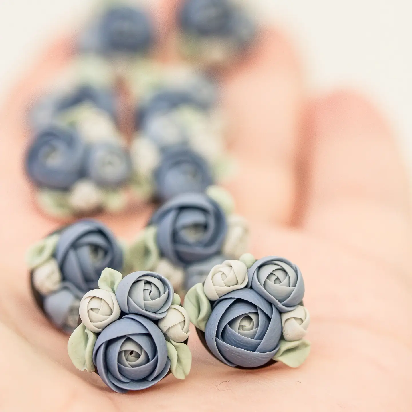 Handcrafted Bouquet-Inspired Earrings Limited Edition