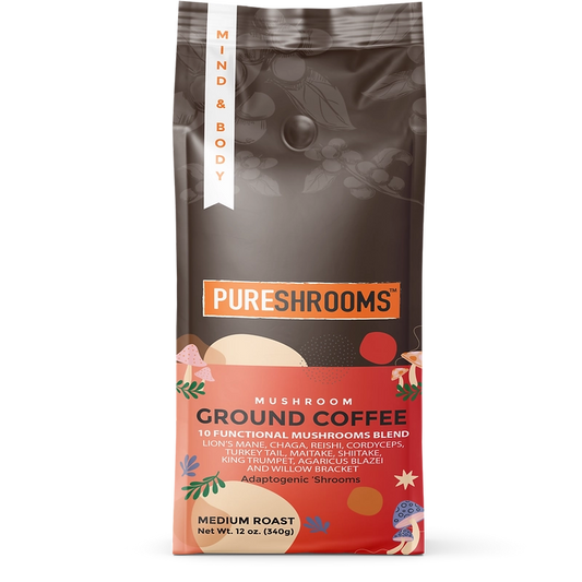 Mushroom Ground Coffee Perfect 10