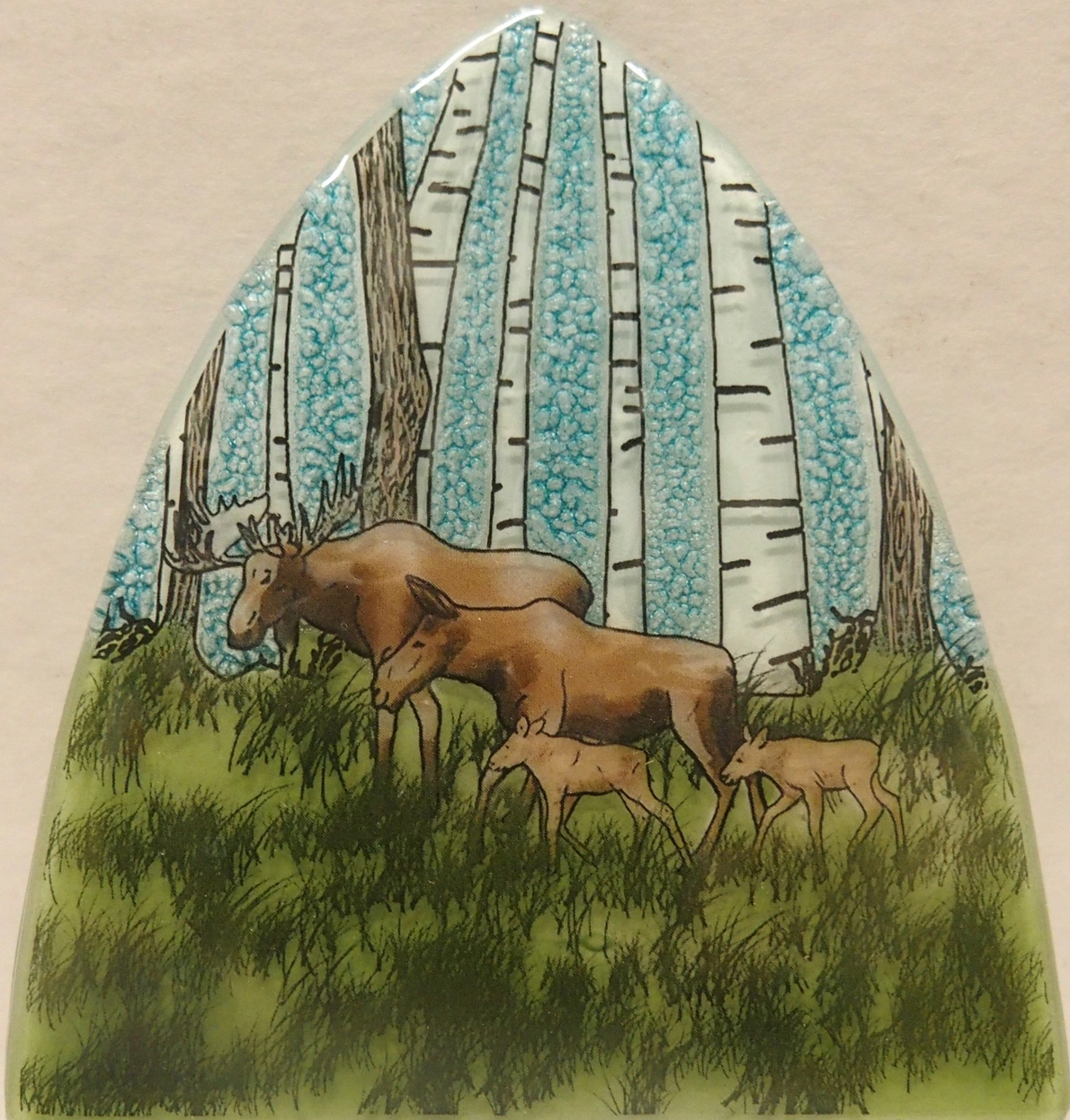 Moose Family Nightlight