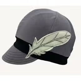 Weekender Hat Jersey-Grey/Black : Feather