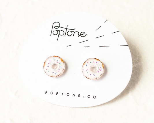 Donut Stud Earrings