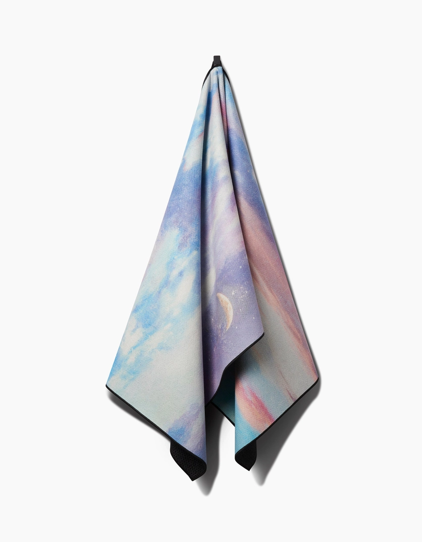Geometry Yoga Towel When I Close My Eyes