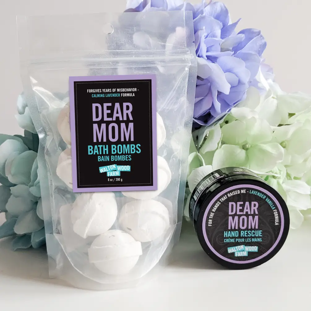 Dear Mom Bath Bombs